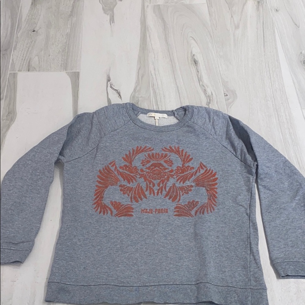 MAJE Girls’ Sweatshirt. Size 1 (S). Fits a 10/12